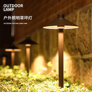 Lámpara de Jardín Moderna Minimalista, LED Solar, Impermeable, para Exteriores, Patio y Jardín - Product Image 1