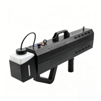 Pistolet à fumée sans fil professionnel 2000W, rechargeable, avec LED, machine à brouillard portable pour DJ, scène, fête, mariage, effets spéciaux