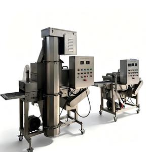 Machine intelligente de glaçage au chocolat pour l'industrie, idéale pour la transformation en usine de fruits frais, baies, noix, croustilles et produits soufflés - Product Image 6