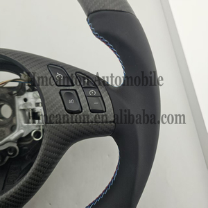Nuevo Producto: Volante de Cuero y Fibra de Carbono para BMW E46 M3 M6 E61 E62 E63 - Product Image 5