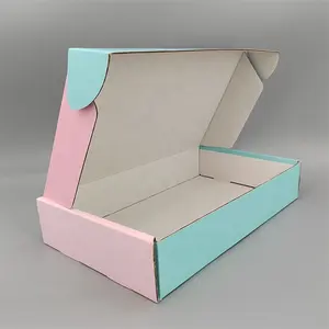 Cajas de regalo personalizadas de alta calidad Papel reciclado personalizado Impresión a todo color Lámina en relieve 3mm de espesor-para envío