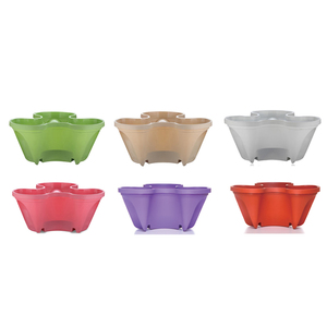 Macetas Macetas Plastic Ronbo Sunrise Vertical Stackable Planter Plant Herb Outdoor Garden Self Watering Vertical Garden Tower Planter Macetas