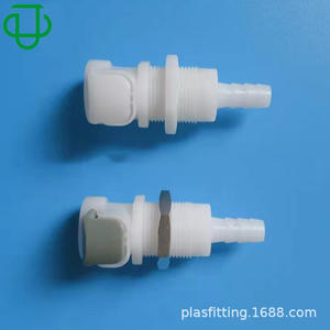 Conector rápido de plástico POM serie AP, válvula de cierre con rosca hembra de 1/4 pulgada para accesorios de tuberías de agua - Product Image 4