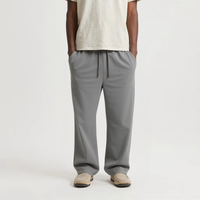 Pantalon de jogging ample pour homme, style américain, avec cordon de serrage, coupe large, décontracté, pour le sport et la course à pied