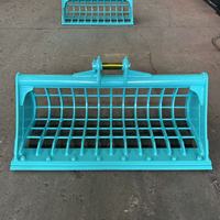 Aksesoris Excavator Penyaring Riddle Sieve RSBM Skeleton Bucket 1000mm