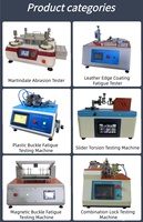 Machine de test de décoloration par frottement du cuir, test à sec et humide