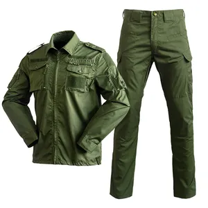 Heren Tactisch Uniform Camouflage Multicam Outdoor Uniform Shirt Training Set Outdoor Tactische Broek Jas