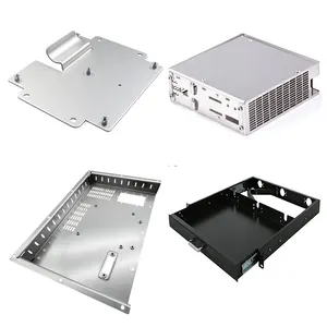 custom made sheet metal fabrication storage cabinet multi tv laptop display rack metal cabinet Outdoor TV shield Enclosure