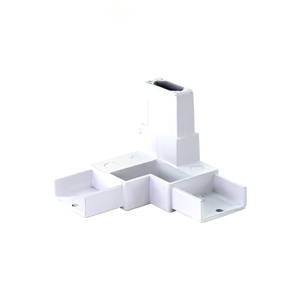 ข้อต่อระบายอากาศพลาสติกสมัยใหม่ ป้องกันการสั่นสะเทือน ทนทาน ดูดซับแรงกระแทก กันเสียง โครงยึดมุม ประตู หน้าต่าง ระบบปรับอากาศ พร้อมสกรู - Product Image 4