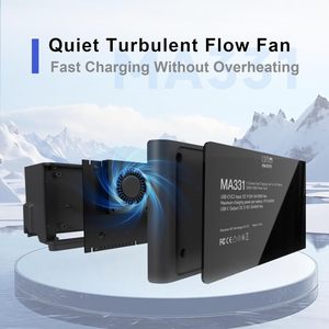 Hub de charge de batterie MA331 Air 3/3S 200W 3 canaux, chargeur rapide pour drone DJI Air3s/Air3, chargeur portable avec connexion APP - Product Image 5