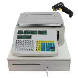 Báscula <span class=keywords><strong>de</strong></span> pesaje para supermercado, balanza <span class=keywords><strong>de</strong></span> impresión sin poste, precio <span class=keywords><strong>de</strong></span> 30kg - Product Image 2