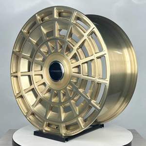 Rines Forjados Trurim Gold Deep Lip Web Directional de 18 19 20 21 22 23 Pulgadas 5x112 5x114.3 5x120 para Audi A4 A5 S4 S5 RS5 Sport - Product Image 2