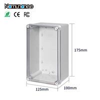 Boîtier de jonction électrique IP67 en ABS durable, protection des équipements électroniques, résistant aux UV pour la protection des câblages extérieurs