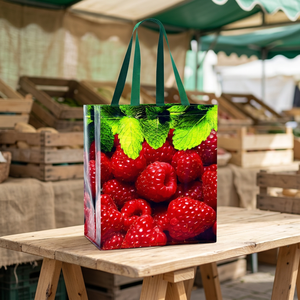 Durable <b>Polypropylene</b> Woven Shopping <b>Bag</b> with Handle for Supermarket Grocery Retail and Promotional Campaigns - Product Image 1