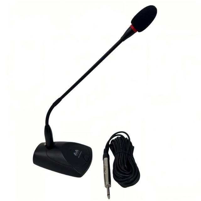 Gooseneck Condenser Mic with High SPL for Large Venue Presentations