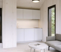 DYCE - Casas Prefabricadas de Acero de Lujo y Diseño Moderno, Tipo Contenedor, Desmontables, para Uso Hotelero, Diseño de Modelo 3D