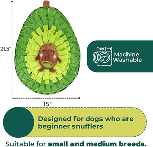 Pet <b>Snuffle</b> <b>Mat</b> for Dogs Enrichment Toy Slow Feeder Puppy Toys to Keep Busy Machine Washable for All Dog Sizes Pet <b>Snuffle</b> <b>Mat</b> - Product Image 5
