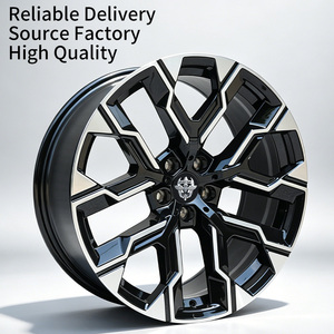 Jantes FLowtone, nouveau style, design creux, 20 pouces, 5x112, jantes en alliage noir légères pour <span class=keywords><strong>Audi</strong></span> A3 A4 A5 A6 A7 A8 Q2 Q3 Q5 Q7 - Product Image 1