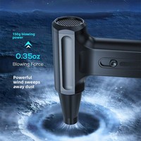 Ventilador Turbo Jet de 130000 RPM, Motor sin Escobillas de Alta Velocidad, Soplador de Aire Eléctrico Portátil, Inalámbrico, para Limpieza de Autos y PC, Ventilador de Alta Potencia