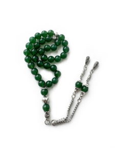 Rosario de Oración Islámico de Ágata de 8mm, 33 Cuentas, Pulsera Musulmana, Imam Kerbai, Subha, Misbaha, Tasbih, Dhikr - Product Image 3