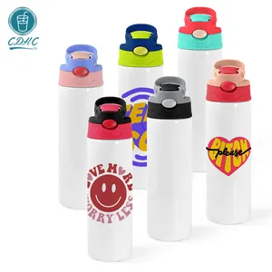 बीपा मुक्त 15 औंस बच्चों पानी की बोतल कप स्टेनलेस स्टील सीधे सबलिमिनेशन खाली टंबलर इन्सुलेटेड बच्चों को सबलिमिनेशन सीधे कप