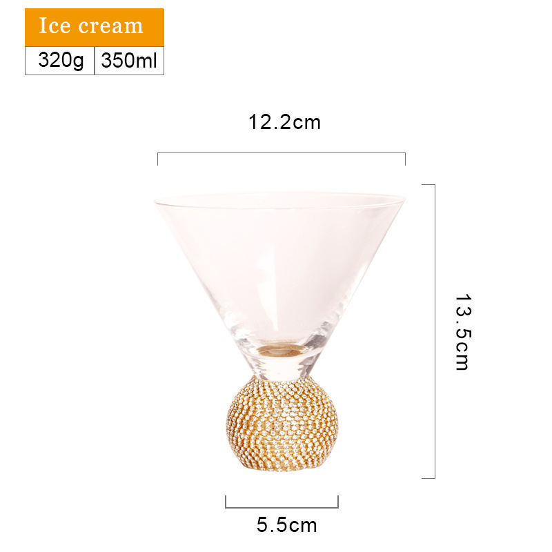 Ice cream-gold diamond