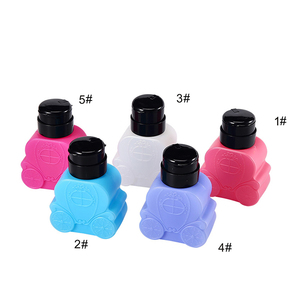 250ml Empty Pump Dispenser Bottle <b>Nail</b> Art Water Storage Polish Remover Cleaner Container - Product Image 6