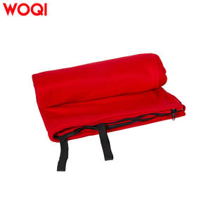 Forro de saco de dormir Woqi de microfibra roja, tipo sobre, transpirable, portátil, para viajes, para adultos, longitud estándar - Product Image 5
