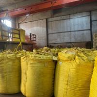 Pigmen Bubuk Tinta Kuning Oksida Besi Anorganik Berkualitas Tinggi MF Fe2O3 untuk Pigmen Kulit Cat Pelapis Komposit Kayu-Plastik