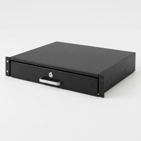 Tiroir de rangement coulissant 1U 2U 3U 4U pour armoire serveur 19 pouces, boîte à outils, protection IP20, en stock pour accessoires de rack réseau