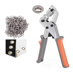 <span class=keywords><strong>Pince</strong></span> Manuelle Portable Légère à Œillets et Rivets de 10 mm pour Rideaux, Cuir, <span class=keywords><strong>Tissu</strong></span> Publicitaire – Outil de Poinçonnage - Product Image 2