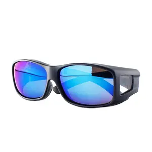UKOLY Solar Side Shield verspiegelte polarisierte Sonnenbrille zum Radfahren am besten uv400 Männer Frauen passen über Sonnenbrille