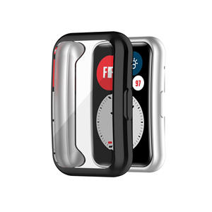 Película protectora transparente de alta definición de TPU suave para <span class=keywords><strong>Huawei</strong></span> <span class=keywords><strong>Watch</strong></span> <span class=keywords><strong>Fit</strong></span> Edición especial Funda protectora de pantalla completa - Product Image 3