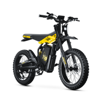 Vélo électrique VTT Fat Tire d'entrée de gamme 1500W, moteur brushless, pneus épais résistants à l'usure, pour terrains accidentés et montagnes, batterie lithium 48V