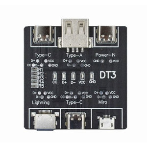 Probador de cables de datos YIXINSHENG DT3, placa de diagnóstico para cables de carga Micro USB y Tipo C, para reparación de dispositivos electrónicos. - Product Image 5