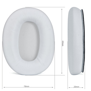 Defean แผ่นรองหูแผ่นครอบหูฟัง, แผ่นรองหูฟังสำหรับ <span class=keywords><strong>mpow</strong></span> H12 H5 - Product Image 4
