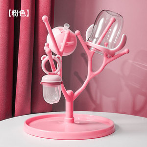 Hot Sale Portable plastic bottle dryer pacifier holder cup drying rack baby bottle drying rack