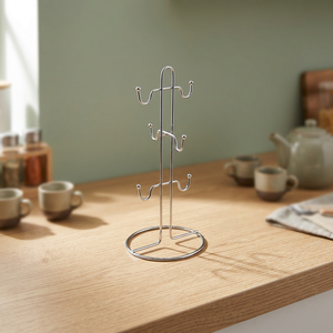 ที่วางแก้วโลหะคุณภาพสูง - ที่เก็บของในครัวอเนกประสงค์ทันสมัยแบบปรับได้ - Product Image 3