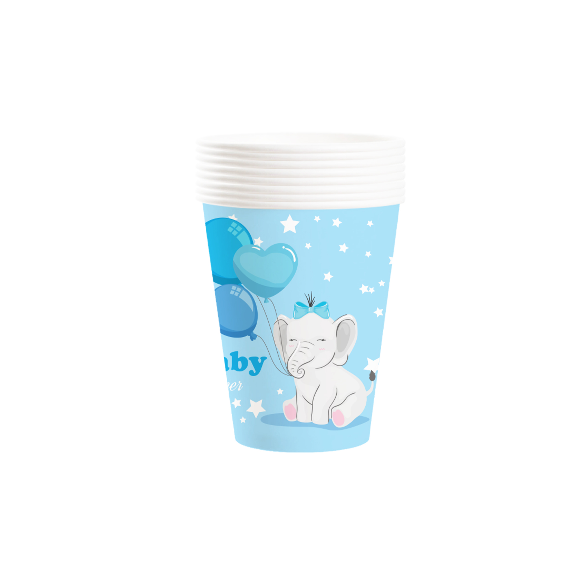 Vaso de papel de 9 oz * 8 unidades