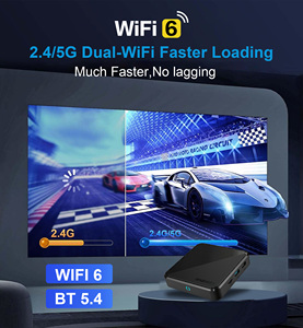 Boîtier TV Android 14 Mortal H728 Allwinner H728 Octa Core 4 Go + 64 Go 8K WiFi 6 Lecteur multimédia de streaming IPTV OTT avec commande vocale - Product Image 4