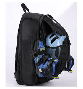 Mochila Unisex para <span class=keywords><strong>Patines</strong></span> en Línea, <span class=keywords><strong>Bolsa</strong></span> para Equipo de Patinaje con Soporte para Casco, Gran Capacidad para Niños y Adultos, Deportes de Patinaje - Product Image 2