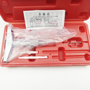 Guilin Depth <b>Micrometer</b> 0-300mm 0.01mm Resolution Stainless Steel Interchangeable Rod - Product Image 3