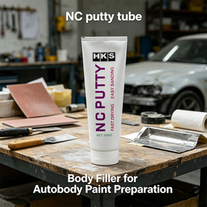 Mastic de finition nitrocellulosique NC en tube pour carrosserie automobile, séchage rapide, idéal pour les retouches <span class=keywords><strong>localis</strong></span>ées - Product Image 1