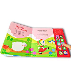 Nuovo Audiolibro Personalizzato con <span class=keywords><strong>Tecnologia</strong></span> Avanzata per l'Apprendimento Prescolare, Immagini Colorate, Parole e Figure Interattive con Funzione Touch-Speaking - Product Image 3