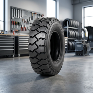 Pneu de chariot industriel diagonal 265/65R17 neuf, robuste, à profil profond, fabriqué en Chine pour remplacement/réparation de chariots élévateurs d'entrepôt - Product Image 2