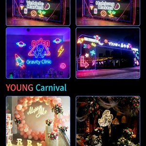 Letrero LED de Neón Personalizado con Placa Trasera de Acrílico, Resistente a la Intemperie IP65, Tamaño Personalizable, Decoración de Pared Multiusos para Dormitorio - Product Image 6