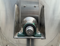 Mezclador Industrial de Polvo para Alimentación Animal, Mezclador Horizontal de Cinta para Plantas de Alimento para Animales, 200kg 500kg