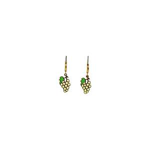 เครื่องประดับแฟชั่น ต่างหูรูปผลไม้น่ารัก โลหะผสมสังกะสีชุบทอง - Product Image 1