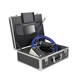100-240V American Standard WiFi IP Camera IP68 Endoscope 98.4ft Cable for Pipe Inspection 
