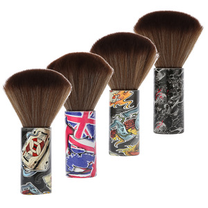 Juego de Brochas de Maquillaje Wanmei, Brocha Redonda para Rostro de Pelo Natural, Diseño de Color Aleatorio - Product Image 1